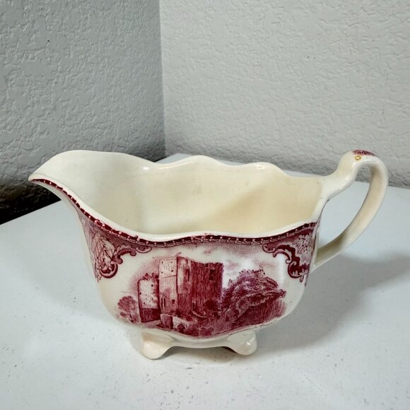 Johnson Brothers Other - Vintage Johnson Brothers Old Britain Castles Pink Creamer Transferware Goodrich